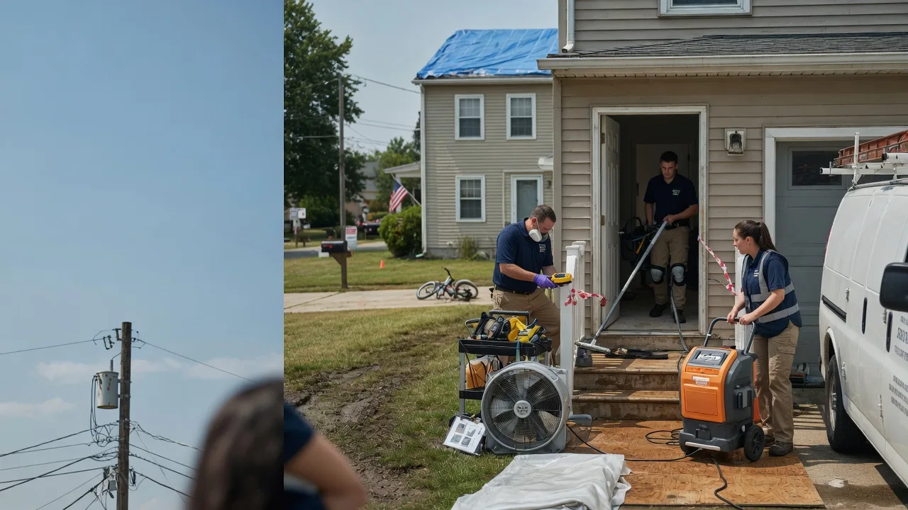 Water Damage Repair in Miller City, OH near me